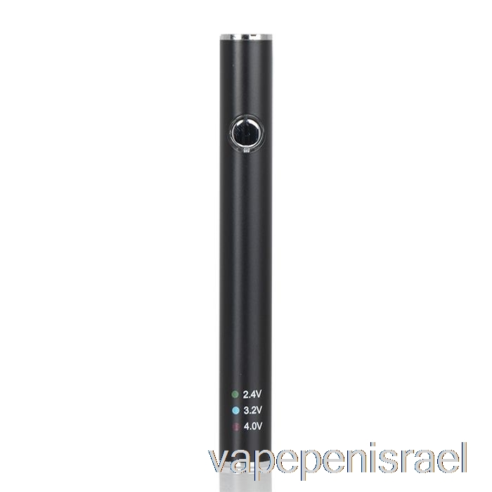 חד פעמי Vape Israel Leaf Buddi Max 350mah סוללה שחורה